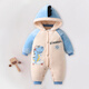 Modal baby clothes with thickened velvet in autumn and winter red newborn baby onesie in the Year of the Dragon full moon outing clothes winter clothes TY9719 pink pig 90 size recommended age 12-18 months