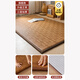 Wabbprzz summer mat rattan mat 2024 new summer cool mat tatami mat ice rattan mat thickened ice silk mat student bamboo mat upgraded thickened ancient shed mat 150x200cm [Double bed]