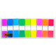 3M-Indexaufkleber Extraktion Label Farbton Lesezeichen Fluoreszenz Etikett Aufkleber Notebook-Anweisungen Seite Nummer Ordner Translucent Strip Waterfof Color Aufkleber Schüler-Schlüsselklassifizierung Pepsi Aufkleber 683-9CF (9 Color Package Indicator-Etikett) -10-Verpackung