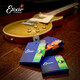 Strings de guitarra eléctrica Elixir 12052 Juego completo de cadenas recubiertas 12027 Laminado ultra delgado (009-046)