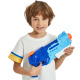 Ledi children's water gun toy for boys and girls to play in the water in the summer, large pull-out gun, large capacity water fight - blue 1000ML