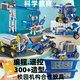 Programmable robot 9686 set mechanical set gears versatile electric science building blocks LEGO assembly toys Advanced 3 sets of power sets 1392 particles Programming remote