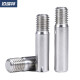 M2-M10 304 Tornillo de ranura sin ranura de acero inoxidable de colas de colas de colas cilíndrica de rosca cilíndrica de rosca cilíndrica de colas cilíndrica GB878 M2*8 [10 píldoras]