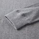 
Red Bean Men's Pure Cotton Autumn Clothes and Autumn Pants Set Thin 100% Cotton Underwear Mid-high-neck Round-neck Loose Cotton Sweater Base Round-neck Pure Cotton Dark Gray Set 3XL (185) (170-195Jin[Jin is equal to 0.5 kg])