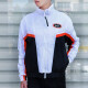 Nike (NIKE) new jacket men's summer fashion retro logo sportswear casual hooded knitted cardigan jacket AR30 AV9756-100 woven windproof stand collar M