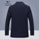 Seven Wolf Suit Men's Spring Season Casual Suit Jacket Men's Official Clothes Single West Light Business Fashion Commuter Jacket Men's Top
