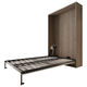 Das moderne einfache unsichtbare Bett kann abgesenkt und verstecktes unsichtbares Bett mit mehreren Funktionen versteckt an der Wand versteckt werden. Neues Doppelklappbett. Automatische (gedrehte) Hardware -Bettrahmen 1,35 Meter * 1,9 Meter