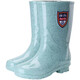 Huili Anti-Schlupf-Regenstiefel für Frauen Wasserschuhe mittelschwerem Regenstiefeln Hochrohrgummi-Schuhe für Winter plus Baumwollregenstiefel für Frauen tragen resistente plus samtige Wasserstiefel 863 Hochrohrgrüne Baumwoll-freie Standardgröße 40