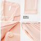 Cat man pure cotton pajamas for women in autumn and winter, all cotton postpartum feeding with breast pads, can be worn outside for home clothing set LMSJ724 L (recommended weight 100-120 Jin [Jin equals 0.5 kg])