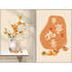 Chengzai New Chinese Restaurant Decorative Painting Persimmon Painting Dining Room Hall Hanging Painting Two-Link Japanese Kitchen Dining Table Background Wall Mural JD15937 40*60/40*60 Crystal Picture Ps Gold Frame