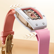 BONEST GATTI Phantom series women's fashion fully automatic mechanical watch for girlfriend watch anniversary birthday Valentine's Day gift BG9906-L3 Ceramic powder