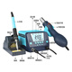 Bakon white light BK881 constant temperature electric soldering iron hot air gun two-in-one digital display adjustable temperature high-power desoldering station package two