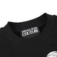 Versace Jeans Couture Luxury Men's Round Neck Letter Tint Swisshirt Camiseta de manga larga 12127 Regalo Black XL