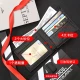 Septwolves Leather Wallet Men's Wallet Money Clip Short Money Clip Student Gift Box for Boyfriend Husband Valentine's Day Gift
