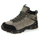HUMTTO new hiking shoes, comfortable and shock-absorbing outdoor hiking shoes, non-slip and wear-resistant men's cross-country hiking shoes, Khaki 42