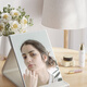 Miroir Makeup Miroir portable maison Femme à main Petite vinaigre