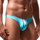 Banfishi 2025 Japanese Korean Summer Sexy GAY Men's Low Waist Ultra-Thin Ice Silk Silky Thong Blue M
