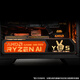MSI AMD new product Ryzen 7 7800X3D/5060TI/5070 graphics card assembly computer e-sports game desktop host live broadcast design editing AI painting complete machine 7800X3D+RX9060XT 16G丨Configuration five