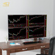 Haoduoping all-in-one multi-screen stock trading computer stock market futures professional financial multi-screen computer one machine multi-screen multi-function professional all-in-one stock trading machine assembly computer four-screen version Daniu 15th generation U9 32G 1000GB 25-inch HD display full set (including door-to-door installation)