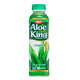 OKF Imported from South Korea Curacao Aloe Vera Beverage 500ml*4 Bottles 8% Aloe Vera Gel Grains Crispy