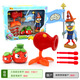 Rongdafeng Nueva planta vs. Zombie Toys Noble's Noble's Noble Mecha Mecha Shooter de guisantes Dave Gift Box 686-102 Pea Pod Gunfower vs Future Doctor