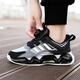 Curry Leads Kobe Boys Shoes 2025 Spring Girls Sports Sports Sports Big Big Big Children's Button Running Basketball Shoes 6169 Tamaño de cuero a prueba de agua 37