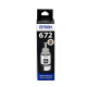 爱普生（EPSON）原装672墨水L20 L211 L220 L301 L310 L351 L360 L551L353 【黑色单支】T6721BK-70ML(4500页)