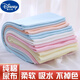 
DISNEY Disney pure cotton newborn supplies diapers baby urine pads ring-kang soft breathable and washable diapers 10 pieces packs, mixed color pack (10 pieces) 45*45 cm