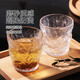 [JD Logistics] Glacier pattern glass cup fashion trend ins Feng Juice Cup wine glass water cup Glacier cup 250ml 1