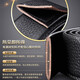 
Seven Wolf Belt Men's Genuine Leather Automatic Buckling Belt High-end Head Cowhide Belt Birthday Gift for Boyfriend Husband and Dad Style One Black LiheM73821A826-01