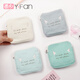Yufan Coin Wallet Wallet Women's Short Card Bag Mini Student Aunt Scarf Storage Bag Simple Japanese Coin Clothing Bag Small Bag White Girl and Dog