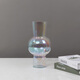 Fantasiefarbe transparent leichte Luxusglas Vase Ornamente Modell Zimmer Wohnzimmer Couchtisch Esstisch Esstisch Blume Arrangement Dekoration 3886 Blumenvase
