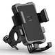 SupFire Electric Vehicle Mobile Phone Holder Bicycle Battery Car Motorcycle Takeaway Rider Second Lock Mobile Phone Holder Handlebar Style LK18 One-Click Locking Handlebar Style