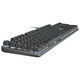 
Logitech K845 mechanical keyboard backlit wired keyboard machinery office keyboard gaming e-sports computer keyboard DIY keycaps replaceable Qinghong tea shaft keyboard full size Panda roll joint model-tea shaft