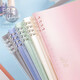 König Jim 9855tte Tefrenu Lose Blattspulen Buch B5 Notebook Student Office Ledger Notepad Perlstil Milch Grün