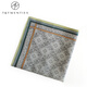 T/Twenties embroidered custom-made men's pure cotton handkerchief sweat-absorbing retro adult cotton handkerchief men's sweat-absorbing handkerchief [two handkerchief gift box] gift gift recommendation