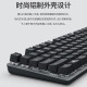 罗技（Logitech）K835有线机械键盘 游戏办公商务外设 TTC轴 84键 白色 红轴