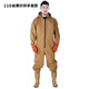 Hongshiyu waders, thickened wear-resistant half-length rain boots, full-length one-piece waders, waterproof clothes, reservoir men's leather fork fishing rain trousers, yellow full-body gloves 110 silk 41