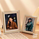 Hollow three-dimensional photo frame table 6 inches 7 inches 8 inches 10 inches a4 inches A3 student wall ornaments photo frame creative frame wood color hollow A4 (21*29.7cm) hanging recommendation
