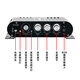 LDZS new high-power mini small hifi amplifier home fever high-fidelity 2.1 channel 12V automotive amplifier ST838 black (with 12V adapter)
