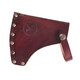 WTLYBLE ax protective cover, ax blade protective cover, ax leather cover, cowhide ax cover, red