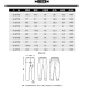 Pantalones de margen de verano pantalones de mediana edad de mediana edad de mediana edad, pantalones elásticos altos de los hombres sin planchar pantalones de negocios soldados 20607/686 Tiger Head Style-Black 35