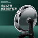 HUYO thickened tempered glass pot lid household stainless steel can stand up for cooking iron pot lid universal high temperature resistant steamer lid suitable for inner diameter 25.8-27.3cm 26cm