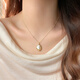 Antique Irregular Baroque Pearl Necklace Women's 2024 New Necklace Light Luxury Niche Accessories Women's Baroque Pearl Necklace