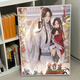 Shantoulin Village Tianguan blessed painting large number oil DIY filling coloring hand-painted original cartoon peripheral oil color decoration qx15885 60*70cm thick solid wood inner frame + exquisite outer frame (