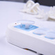 Children's anti-shock socket protective cover Jack safety plug plug protective cover Infant power strip protective cover Children's socket protective cover 1 two holes + 1 three holes