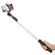 Thysent Anti-Shake Floor Stand Selfie Stick Füllfüllungsleuchte Drei-in-One