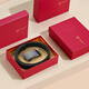 Jinlilai Men's Belt, Fashionable Cowing Belt Gift Box Business Casual Budgle Budle Bord Baille Cadeau pour papa