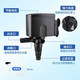 SOBO Songbao Fish Tank Aquarium Bomba sumergible Filtración Filtración de circulación de tres en uno Bomba de acuario incorporada WP3880 con tanque de pescado de 80-100 cm 35W