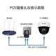 Cámara de vigilancia de hemisferio panorámico de POE TP-link HD 360 grados Fuente de alimentación panorámica Fuente de alimentación red Monitor de llamadas de voz remota móvil TL-IPC44KP-4 [Red de red de fuente de alimentación POE] Sin tarjeta de memoria